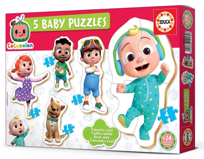 Educa baby puzzle Cocomelon 5 az 1-ben