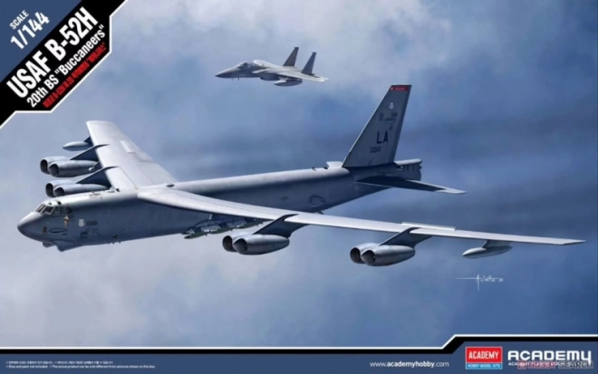 Műanyag modell USAF B-52H 20. BS Buccaneers 1/144