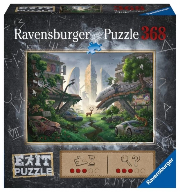 Ravensburger EXIT: elhagyatott város puzzle 368 darabos