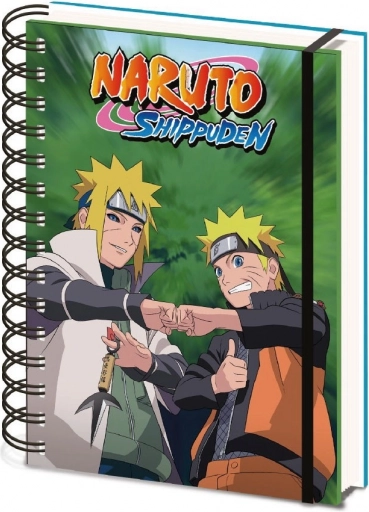 Spirálfüzet A5 Naruto