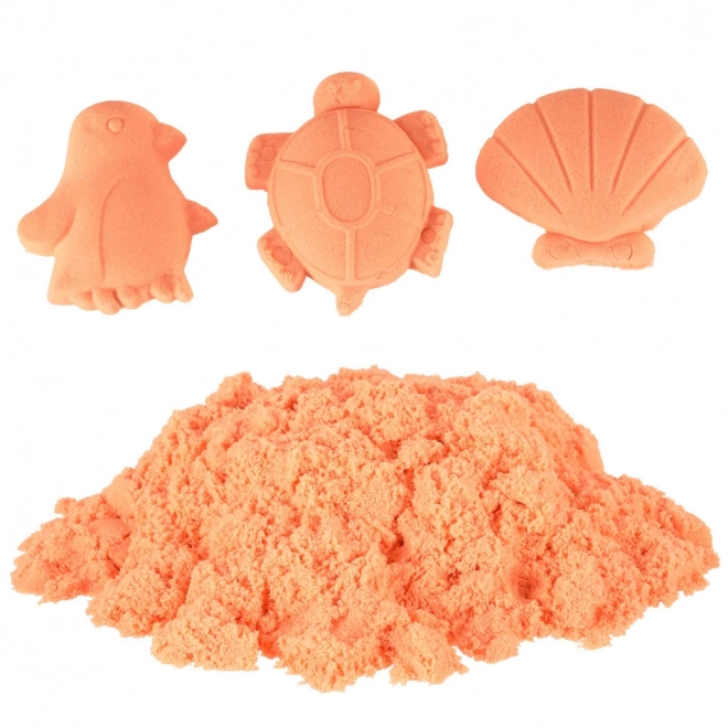 Zöld kinetikus homok 1 kg – Narancssárga