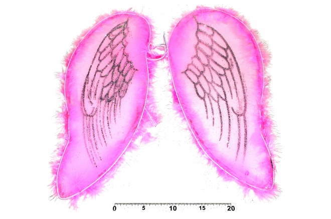 Rózsaszín angyal/tündér szárnyak