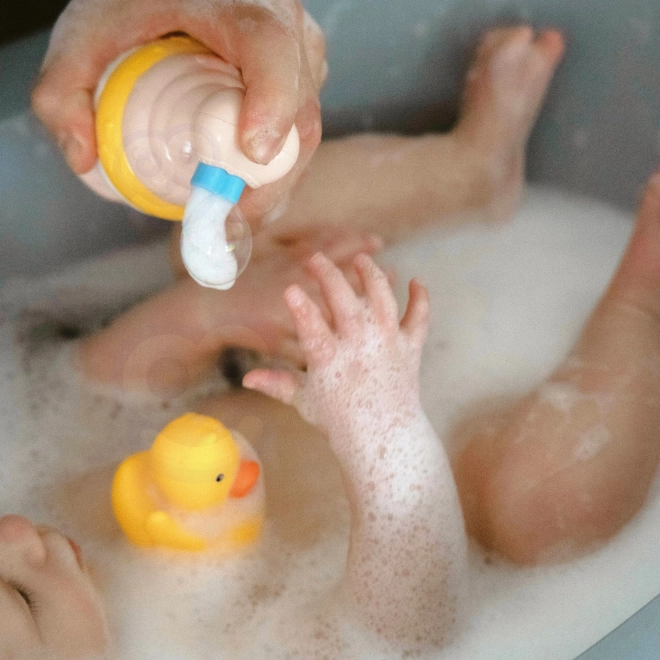 Woopie fürdőjátékok kacsával és szappanadagolóval