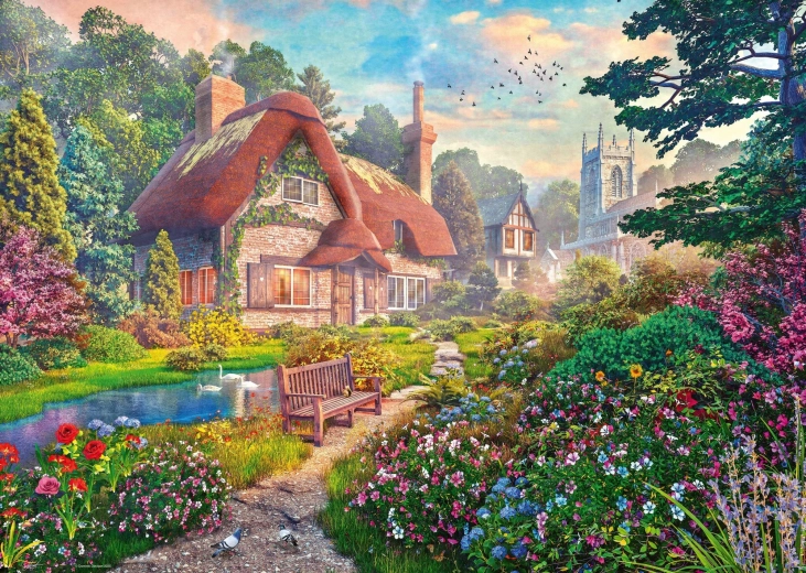 Ravensburger puzzle paradicsom a természet szívében 1000 darab