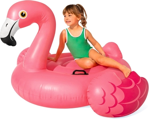 INTEX felfújható flamingó gyerekeknek a medencébe – rózsaszín