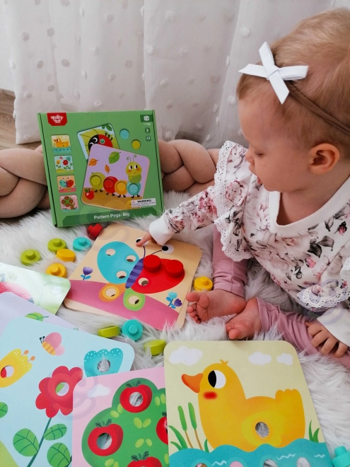 Gyermek kirakó állatkákkal Tooky Toy