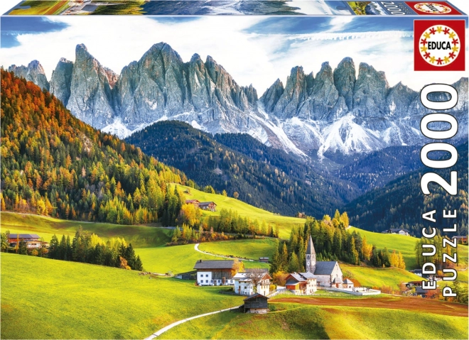 Puzzle Ősz a Dolomitokban 2000 darab
