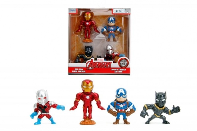 Marvel Avengers figuragyűjtemény 2,5 hüvelyk, 4 darabos készlet