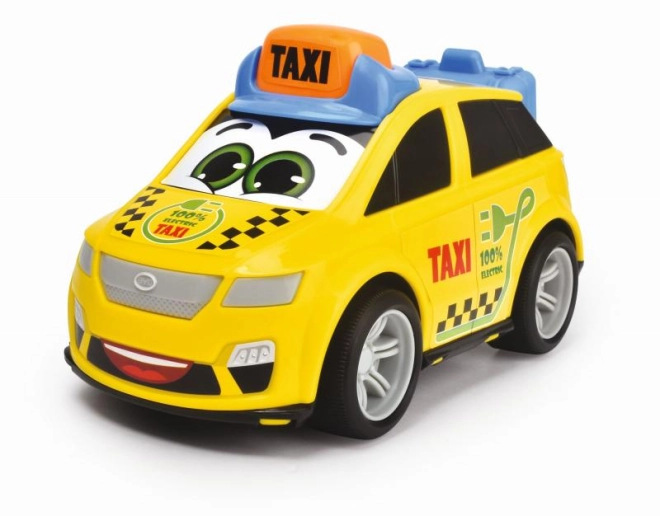 Vidám sárga taxi