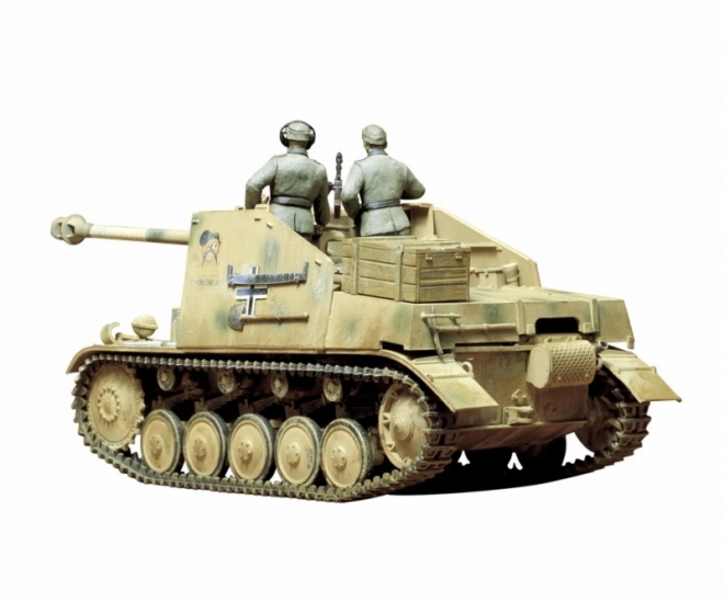 Német Páncélvadász Marder II 1/35 Méretarányú Modell