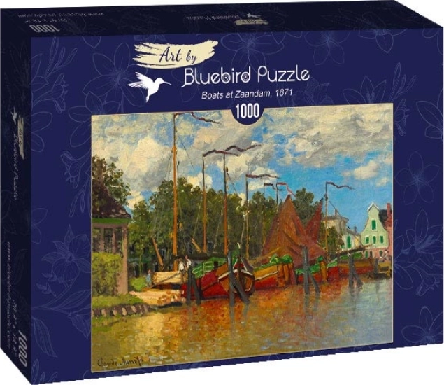 Kék madár Puzzle Hajók Zaandamban 1000 darabos