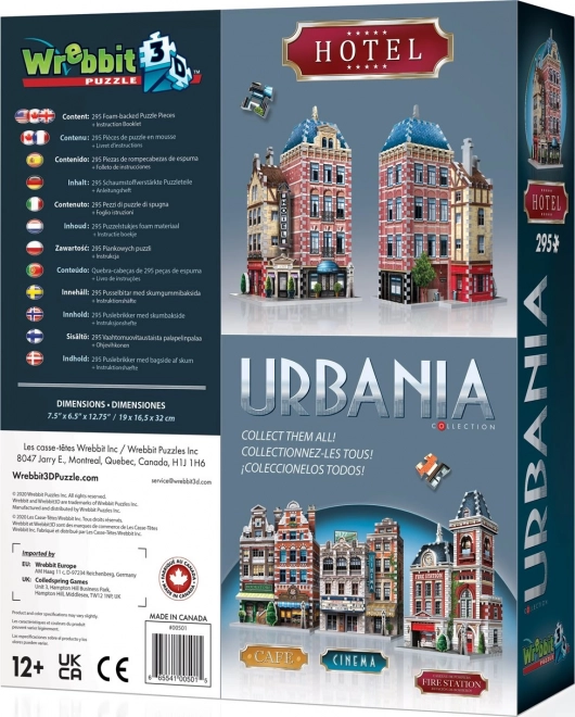 Wrebbit 3D puzzle - Urbania Hotel