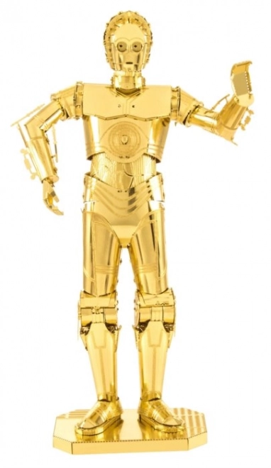 Metal Earth 3D puzzle Star Wars: Arany C-3PO