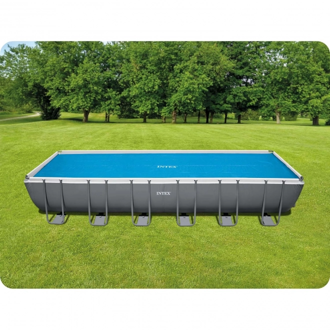 Napelemes takaró keretes medencékhez 732 cm Intex