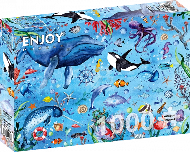 Mély Kék Tenger Puzzle 1000 Darabos