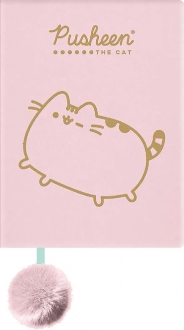 St. Majewski pusheen rózsaszín jegyzetfüzet