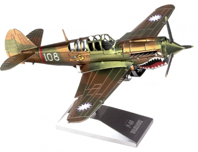 Metal Earth 3D puzzle P-40 Warhawk