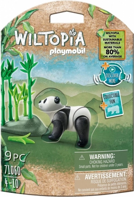 Wiltopia panda figura készlet