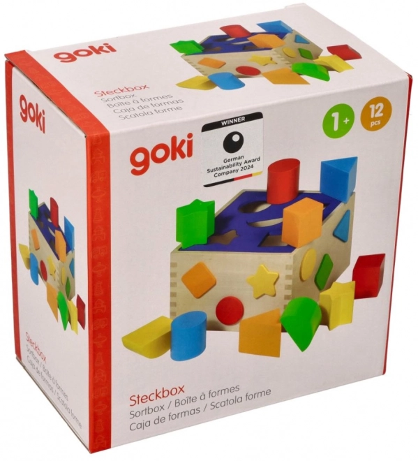 Fa formaválogató doboz GOKI