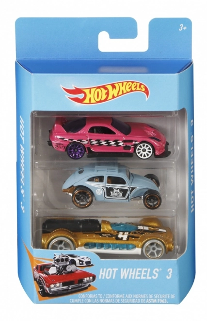 hot wheels angličágy 3 darabos készlet