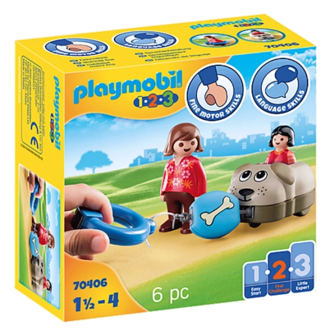 Playmobil kutya kerekeken készlet