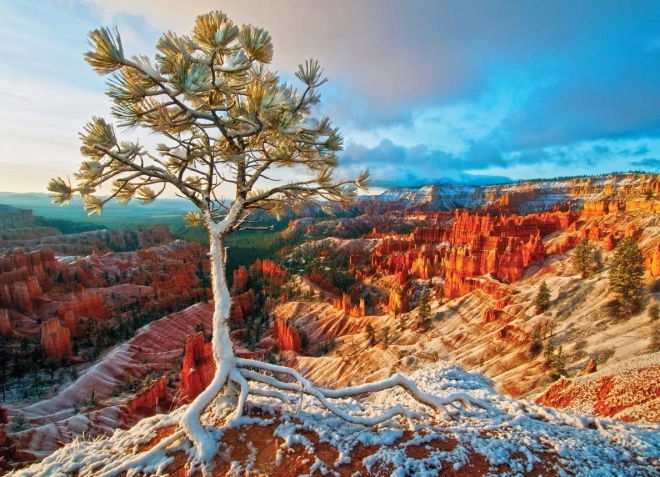 Téli hajnal Bryce Canyon puzzle 1000 darab