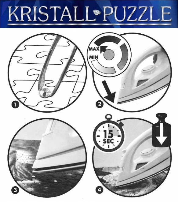 Puzzle Swarovski kristályokkal - Az én álomvilágom 1000 darabos készlet