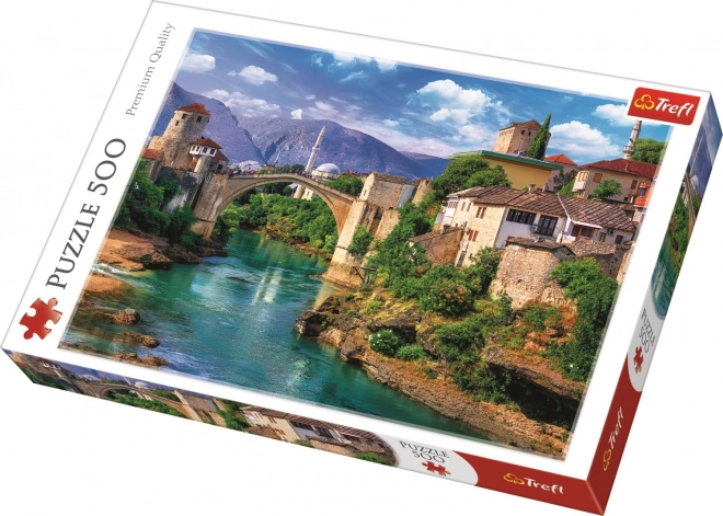 Trefl puzzle Mostar régi híd 500 darabos