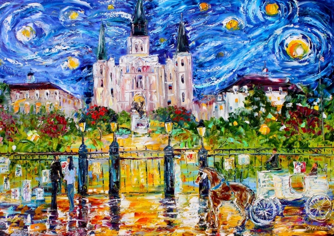 Enjoy puzzle Jackson Square New Orleans 1000 darabos