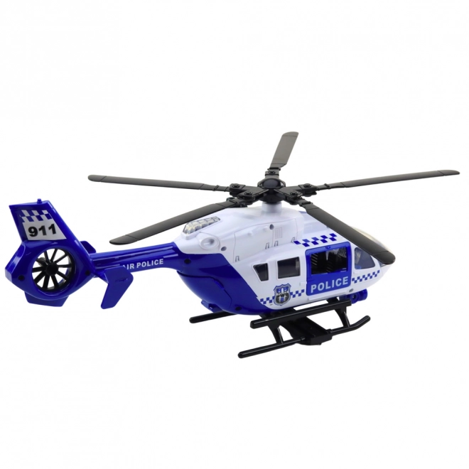 Rendőrségi helikopter hanggal és fénnyel 1:12