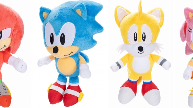 SONIC plüssfigura 23 cm