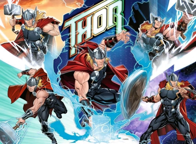 Ravensburger puzzle Marvel hős: Thor XXL 100 darabos