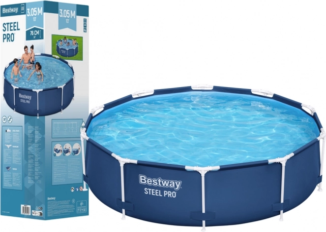 Kerti medence szerkezettel 306 cm x 76 cm Bestway