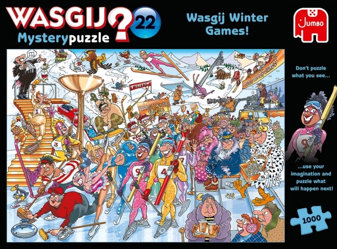 Jumbo Puzzle - Wasgij Mystery 22: Téli Wasgij Játékok