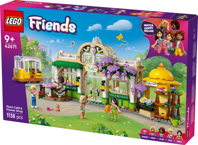 LEGO Friends Kávéház és Virágbolt