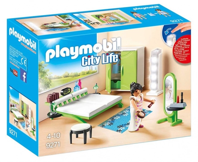 Playmobil city life hálószoba