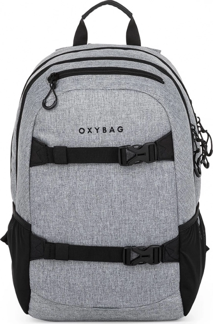 Oxybag iskolai hátizsák és tolltartó szett OXY Sport Grey Melange