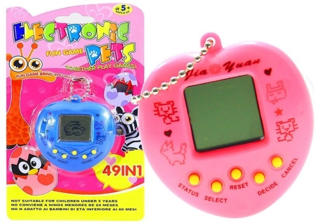 Elektronikus kisállat Tamagotchi rózsaszín