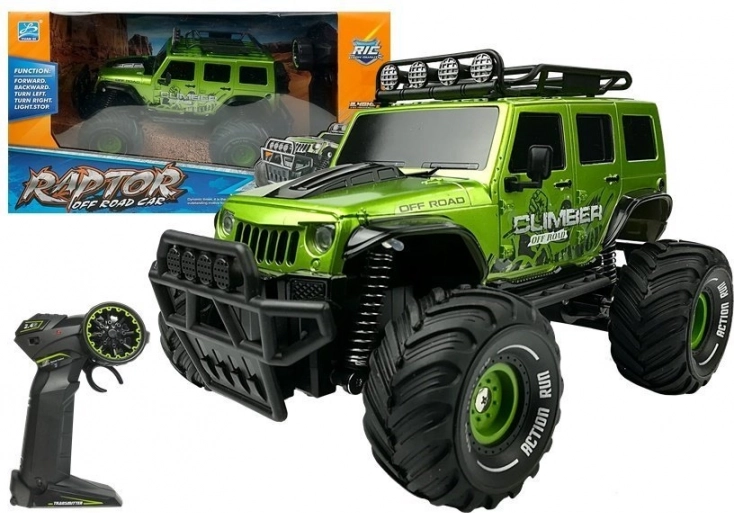 Távirányítós R/C Jeep Green 2.4G