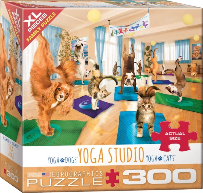 Jóga stúdió puzzle XL 300 darab