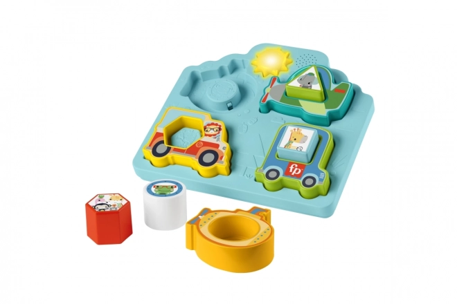 Fisher-Price járművek és formák kirakós