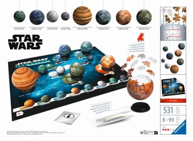 Star Wars galaxissal építő játék