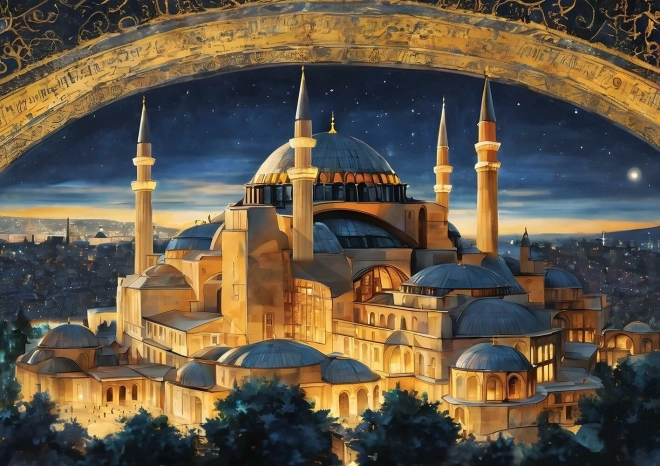 Hagia Sophia puzzle 1000 darabos