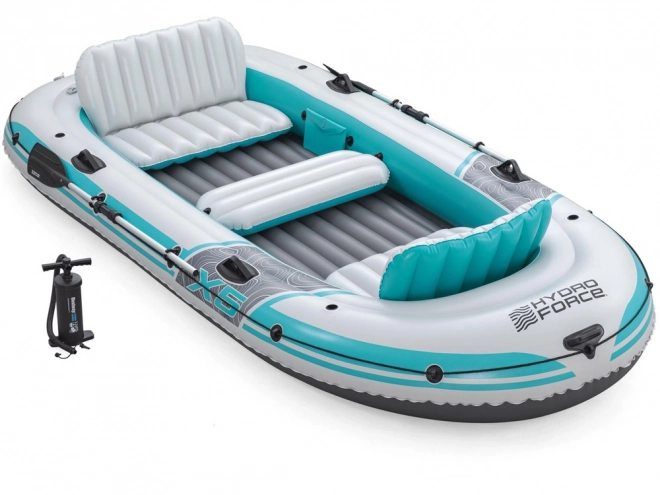 Adventure Elite X5 5 személyes felfújható csónak evezőkkel