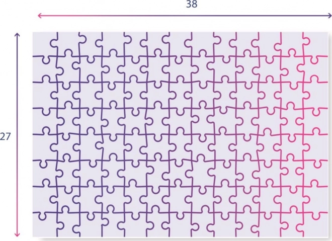 Klementoni varázsbogár és fekete macska puzzle 104 darabos