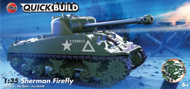 Model Airfix Quickbuild Sherman Firefly 1/35