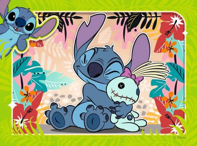 Ravensburger Lilo és Stitch puzzle 4 az 1-ben