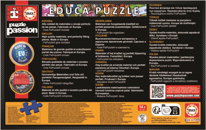 Educa Neuschwanstein kastély puzzle 1000 darabos