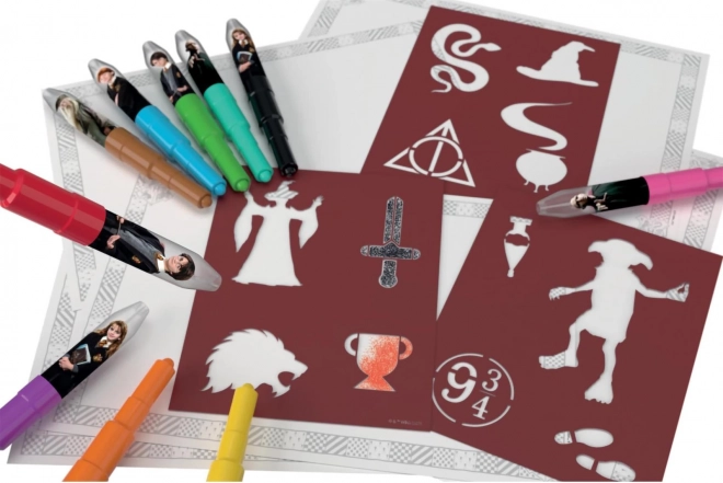 Harry Potter fújó filctoll kreatív készlet