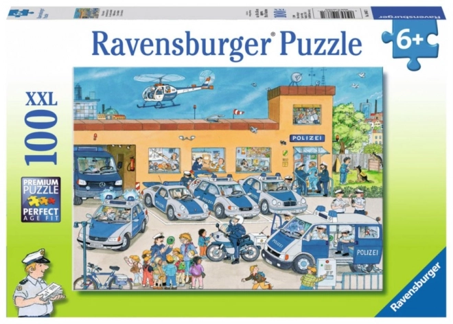 Ravensburger rendőrállomás puzzle XXL 100 darabos